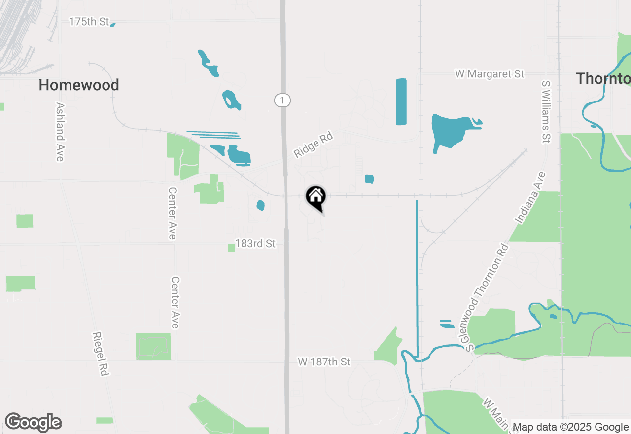 Map of 700 N Bruce Lane #201, Glenwood, IL 60425