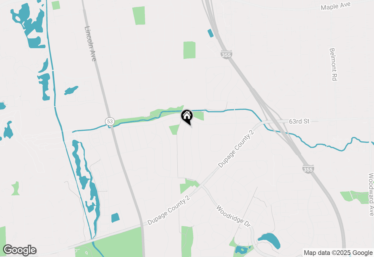 Map of 6313 Macarthur Drive, Woodridge, IL 60517