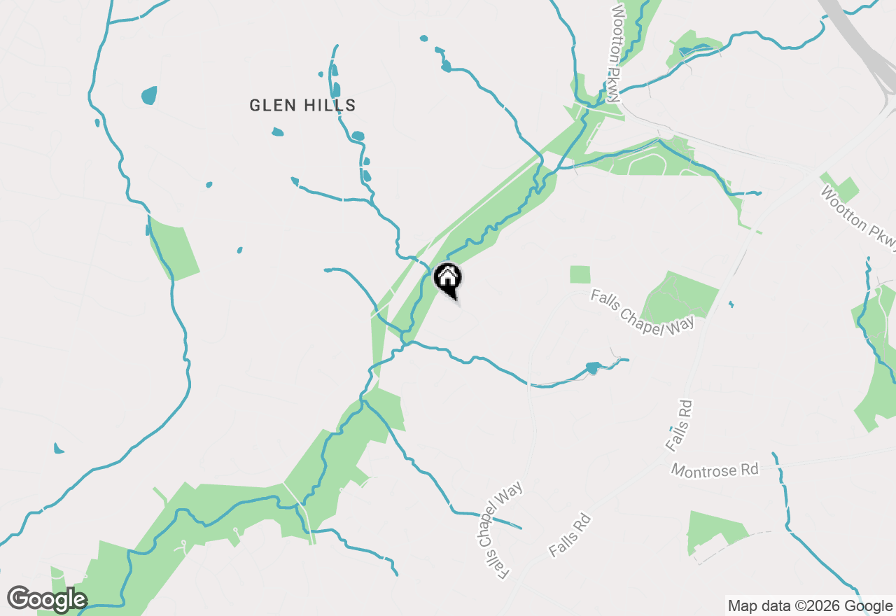 Map of 9324 Orchard Brook Drive, Potomac, MD 20854