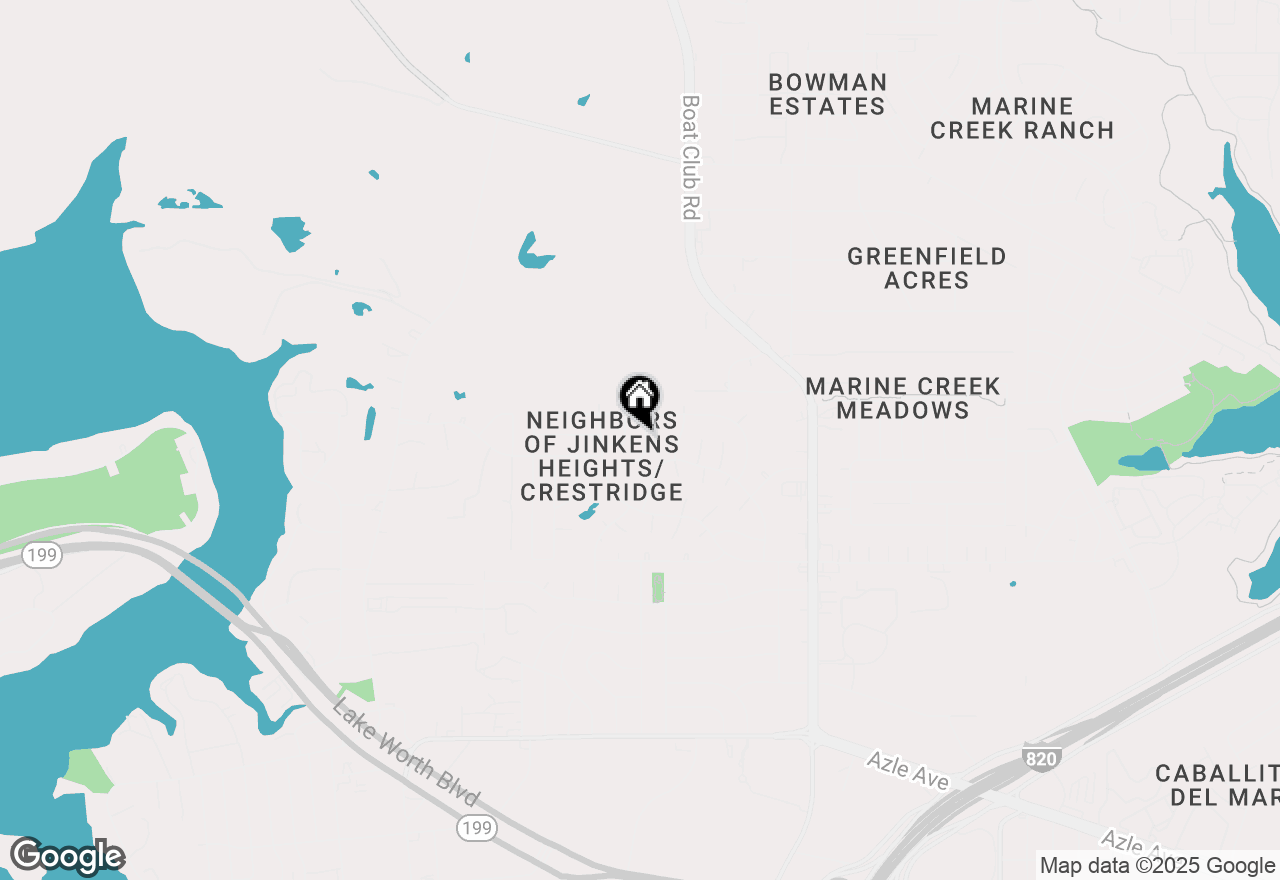 Map of 4909 Brianhill Drive, Fort Worth, TX 76135