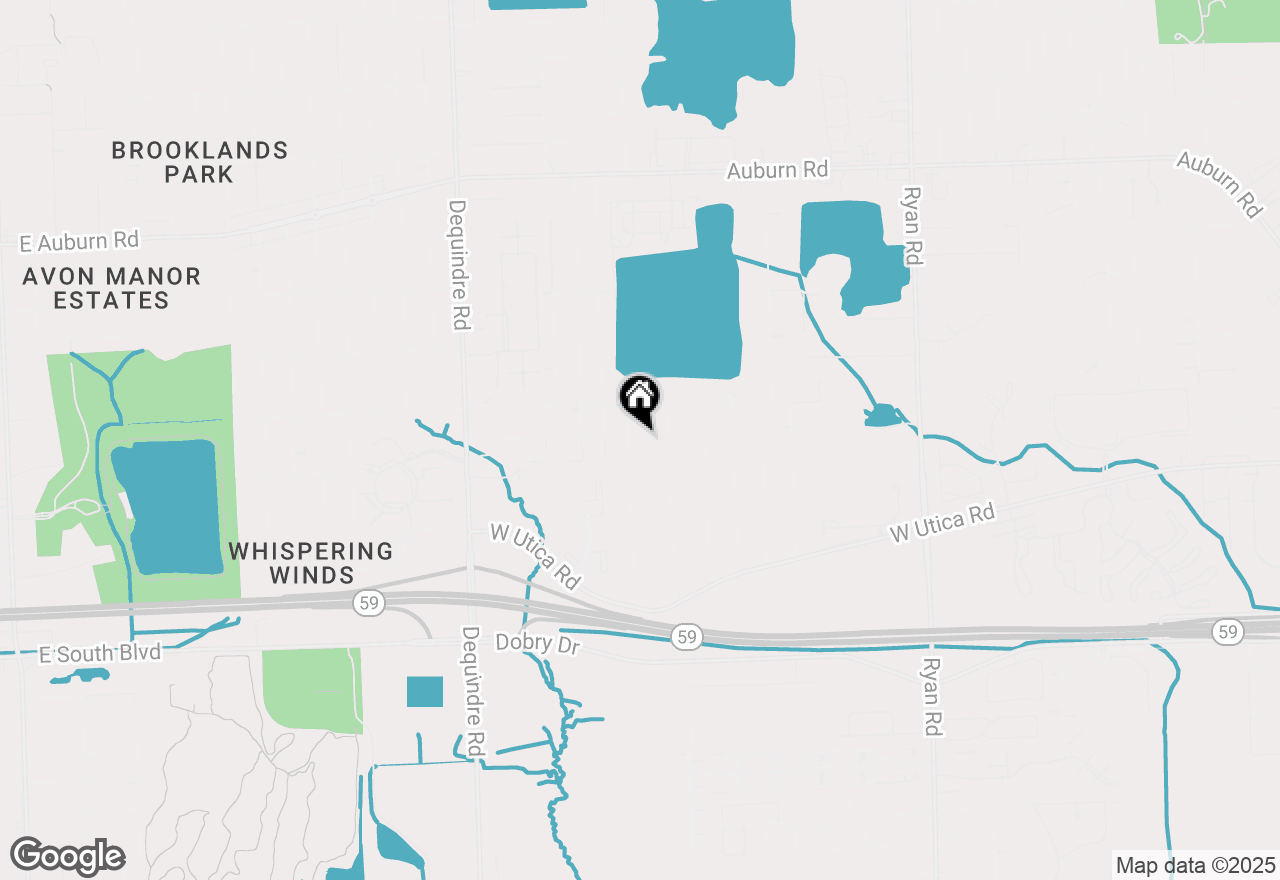 Map of 45866 Gable Inn Street, Shelby Twp, MI 48317