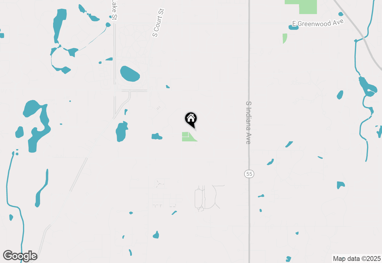 Map of 217 Hemlock Lane, Crown Point, IN 46307