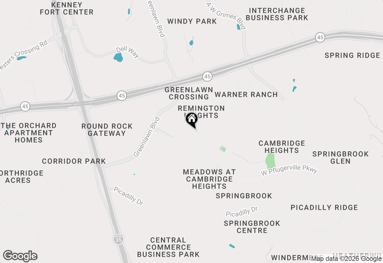Map of 17408 Monastrell Ln, Pflugerville, TX 78664