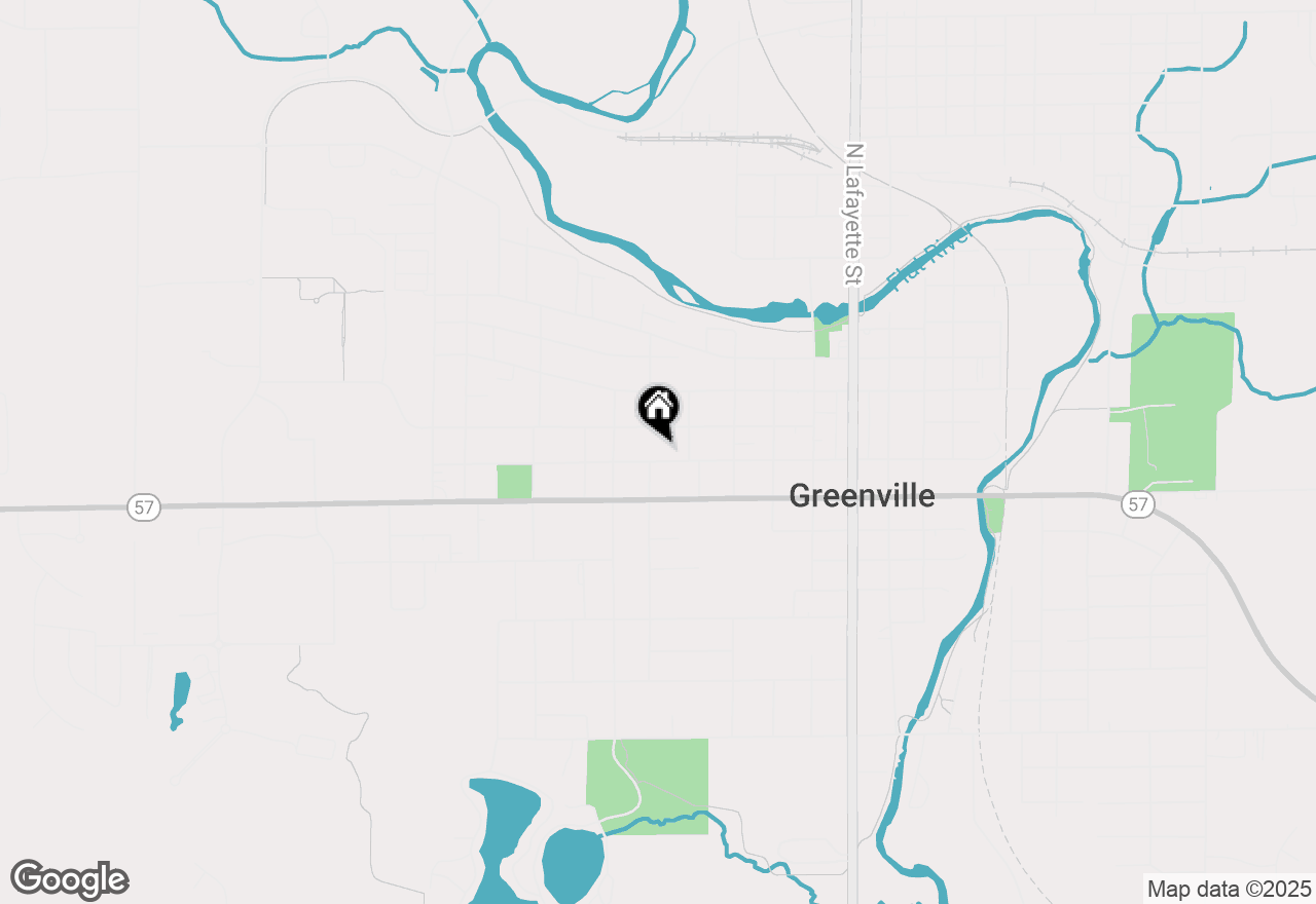 Map of 522 W Cass Street, Greenville, MI 48838