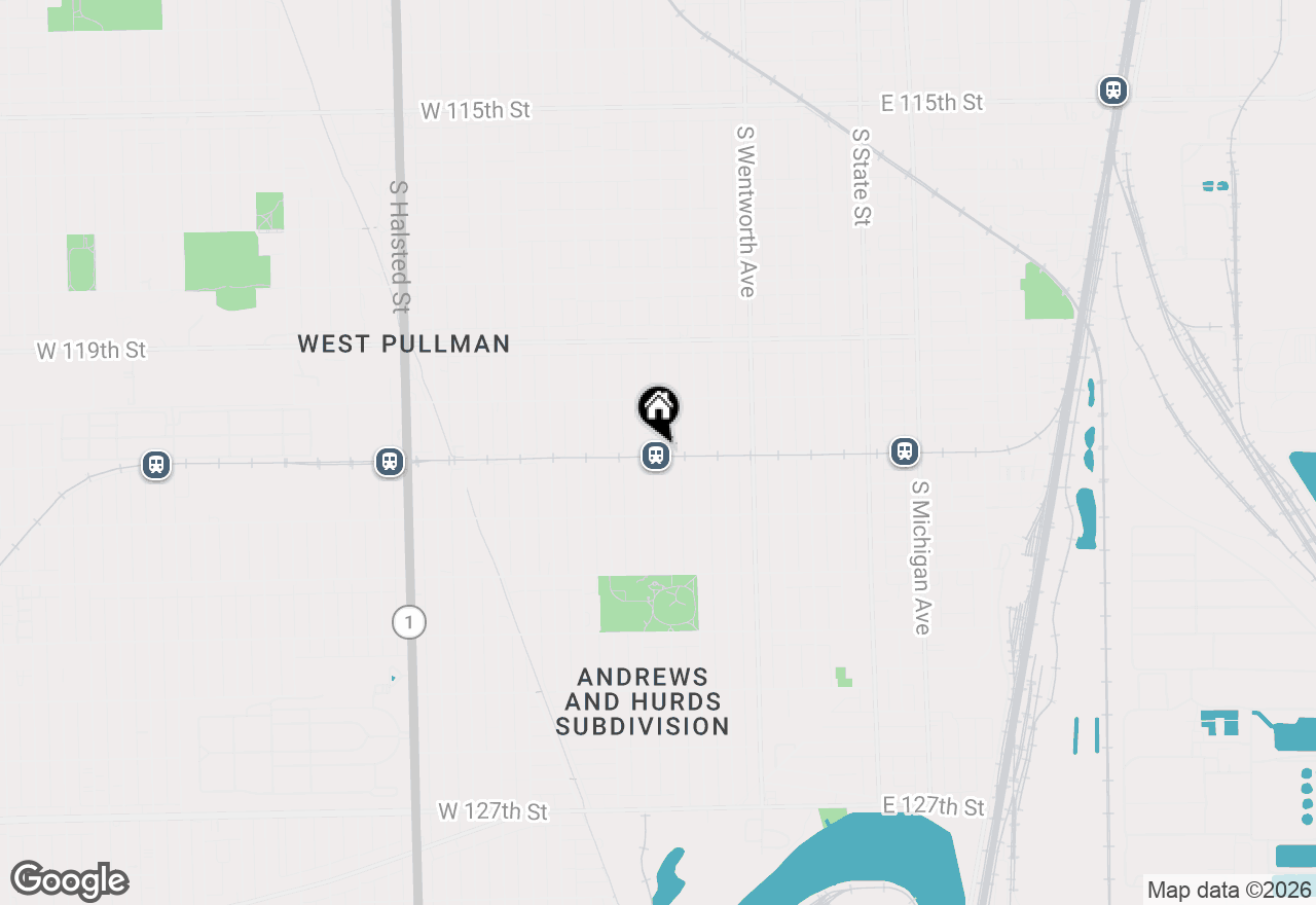Map of 12056 S Harvard Avenue, Chicago, IL 60628