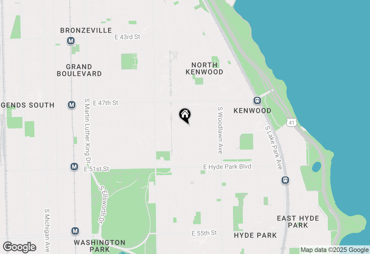 Map of 4832 S Ellis Avenue, Chicago, IL 60615