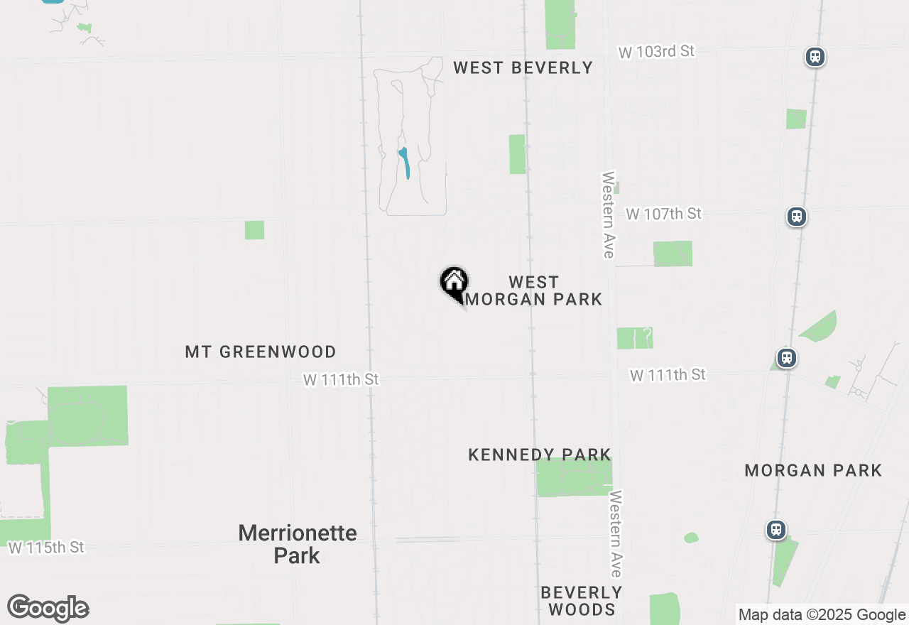 Map of 10921 S California Avenue, Chicago, IL 60655