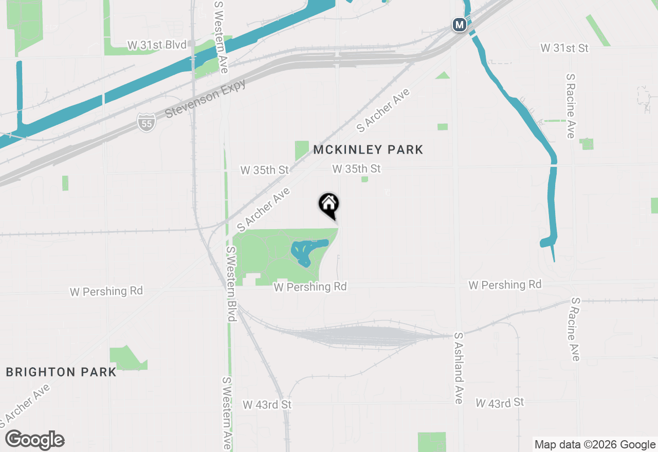 Map of 3659 S Seeley Avenue #1, Chicago, IL 60609
