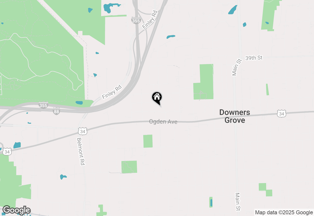 Map of 4219 Northcott Avenue, Downers Grove, IL 60515