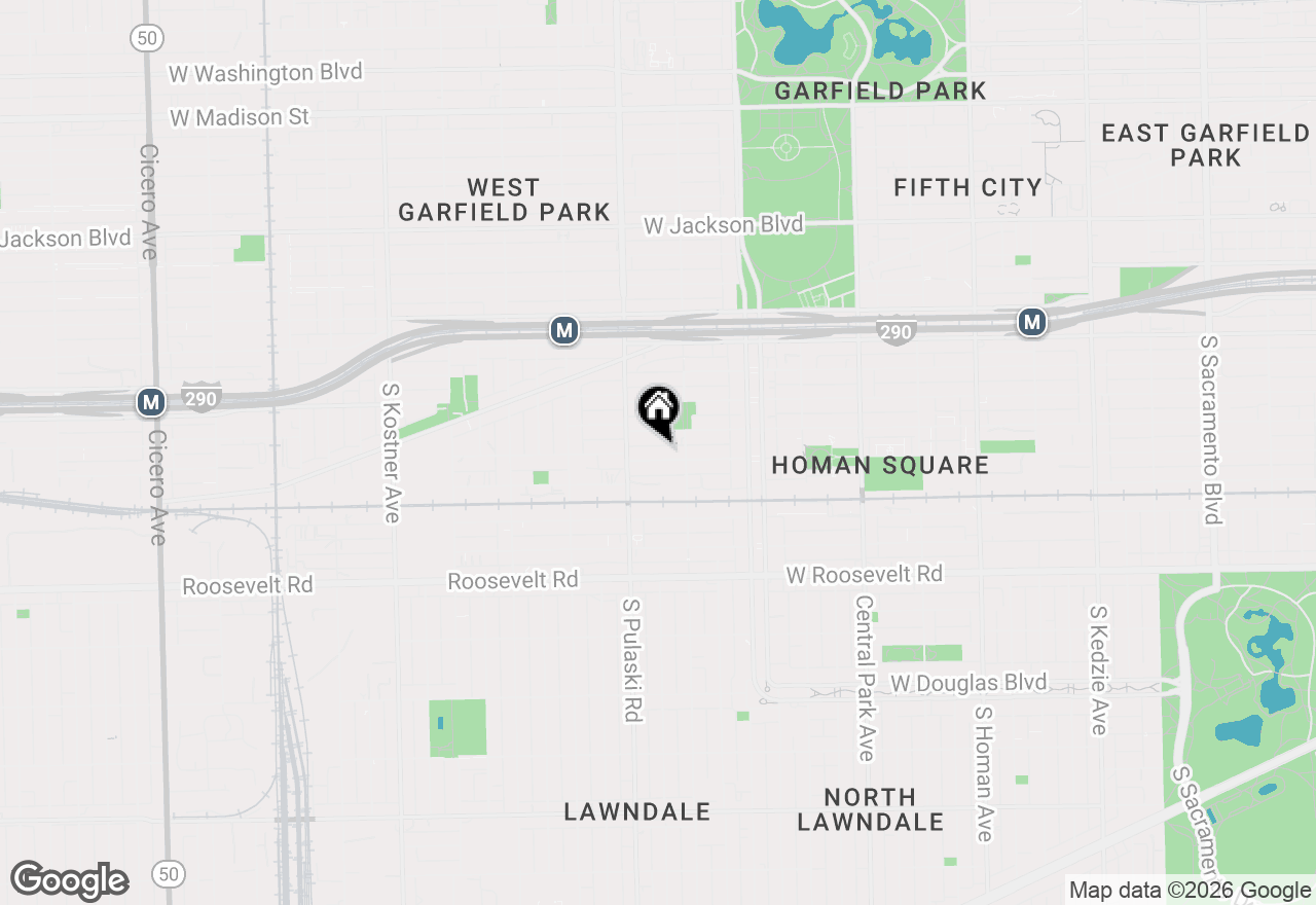 Map of 3926 W Arthington Street, Chicago, IL 60624