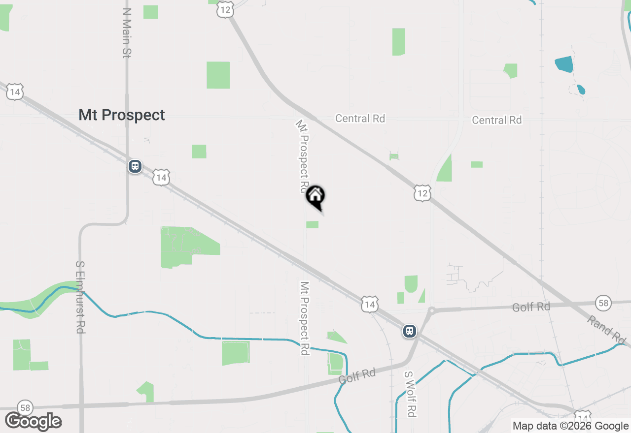 Map of 420 Radcliffe Avenue, Des Plaines, IL 60016