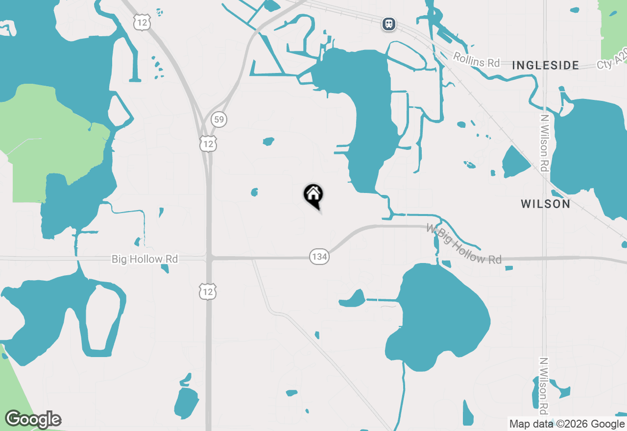 Map of 200 Hollow Way, Ingleside, IL 60041