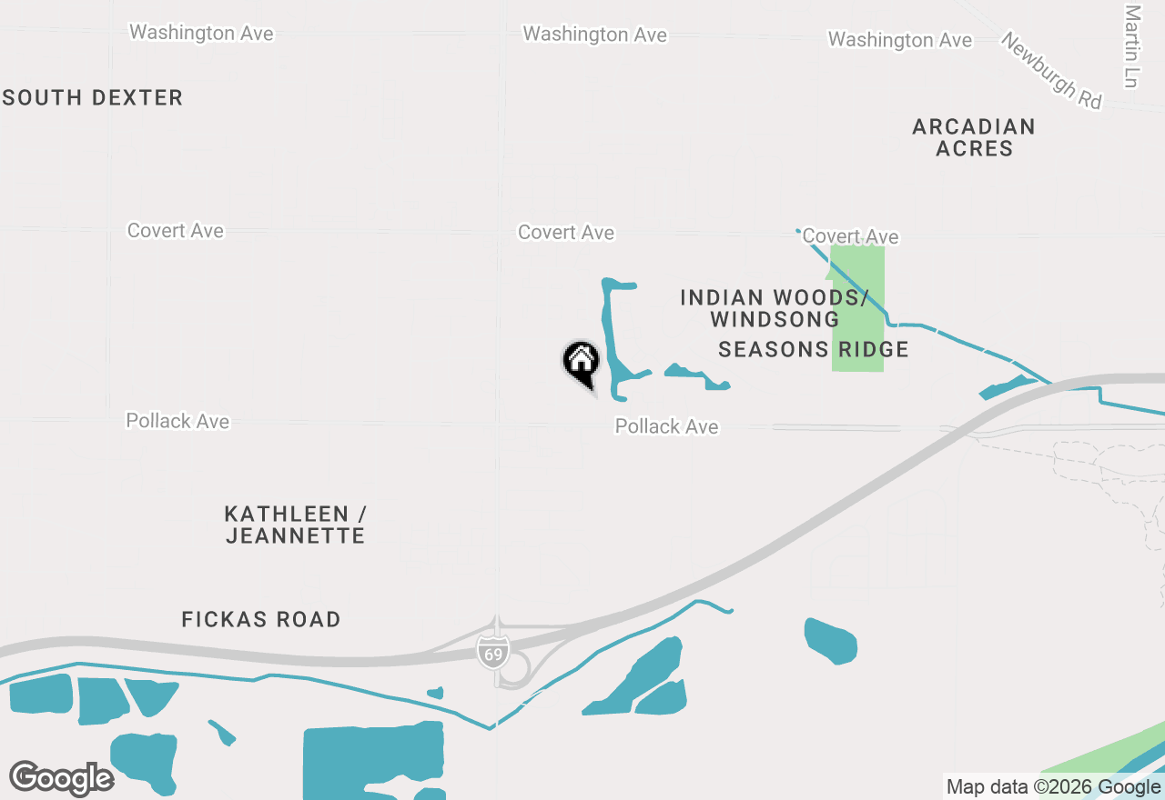 Map of 5112 Graham Avenue, Evansville, IN 47715