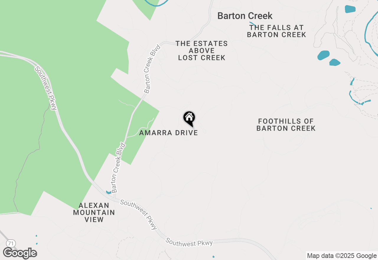 Map of 4401 Amarra Dr #19, Austin, TX 78735