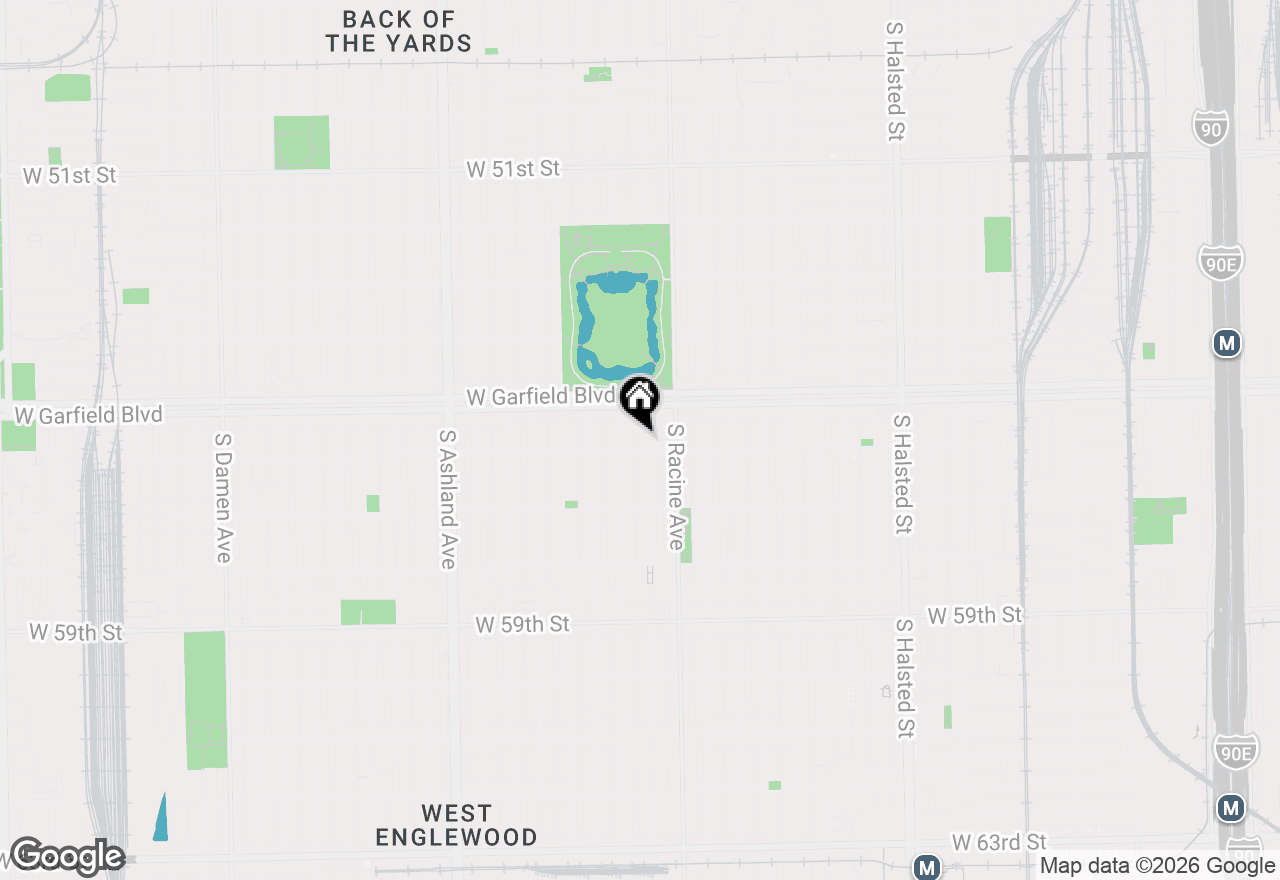 Map of 5536 S Elizabeth Street, Chicago, IL 60636