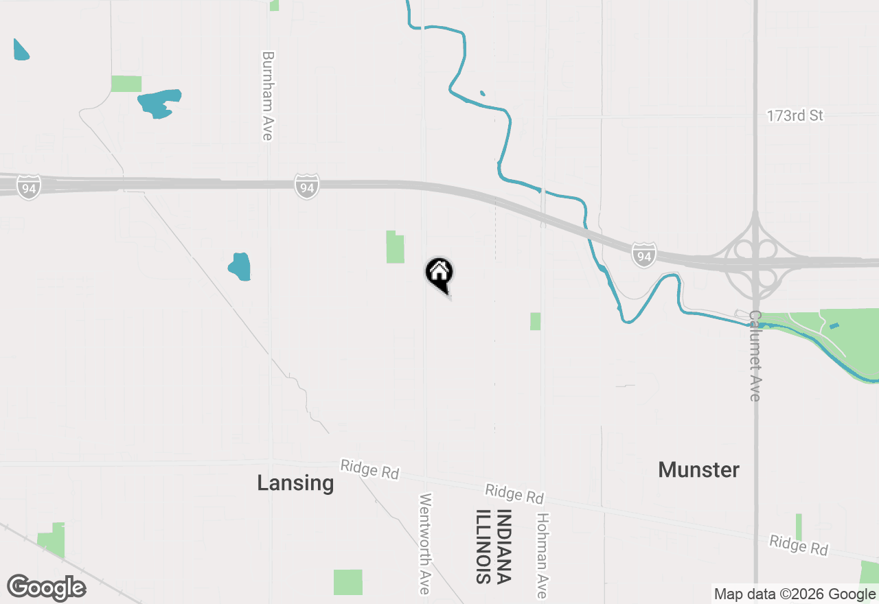 Map of 3622 178th Street, Lansing, IL 60438