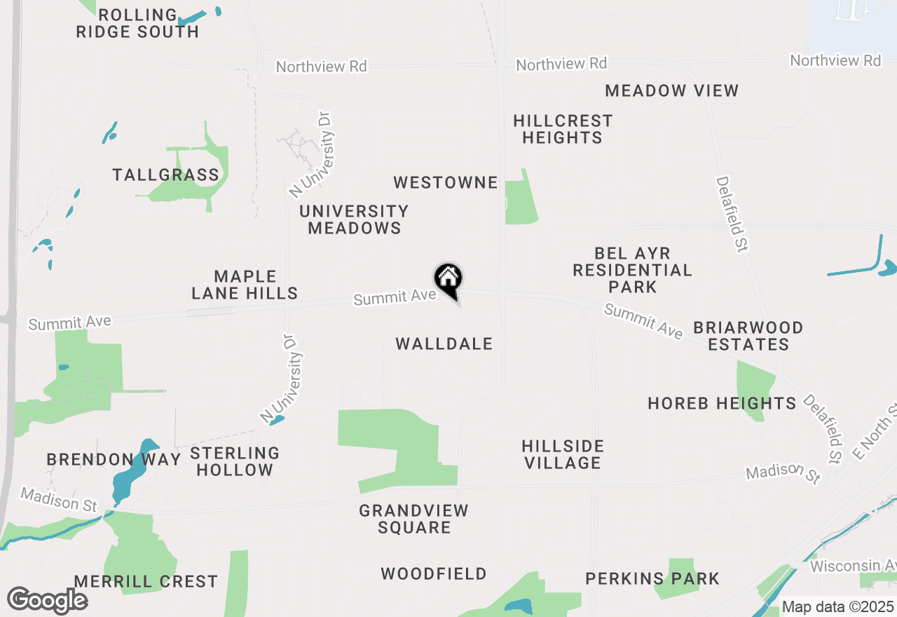 Map of 2006 Garland Ave, Waukesha, WI 53188