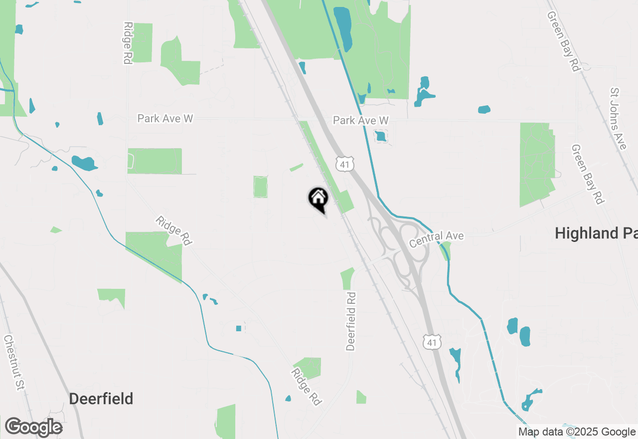 Map of 1631 Arbor Avenue, Highland Park, IL 60035