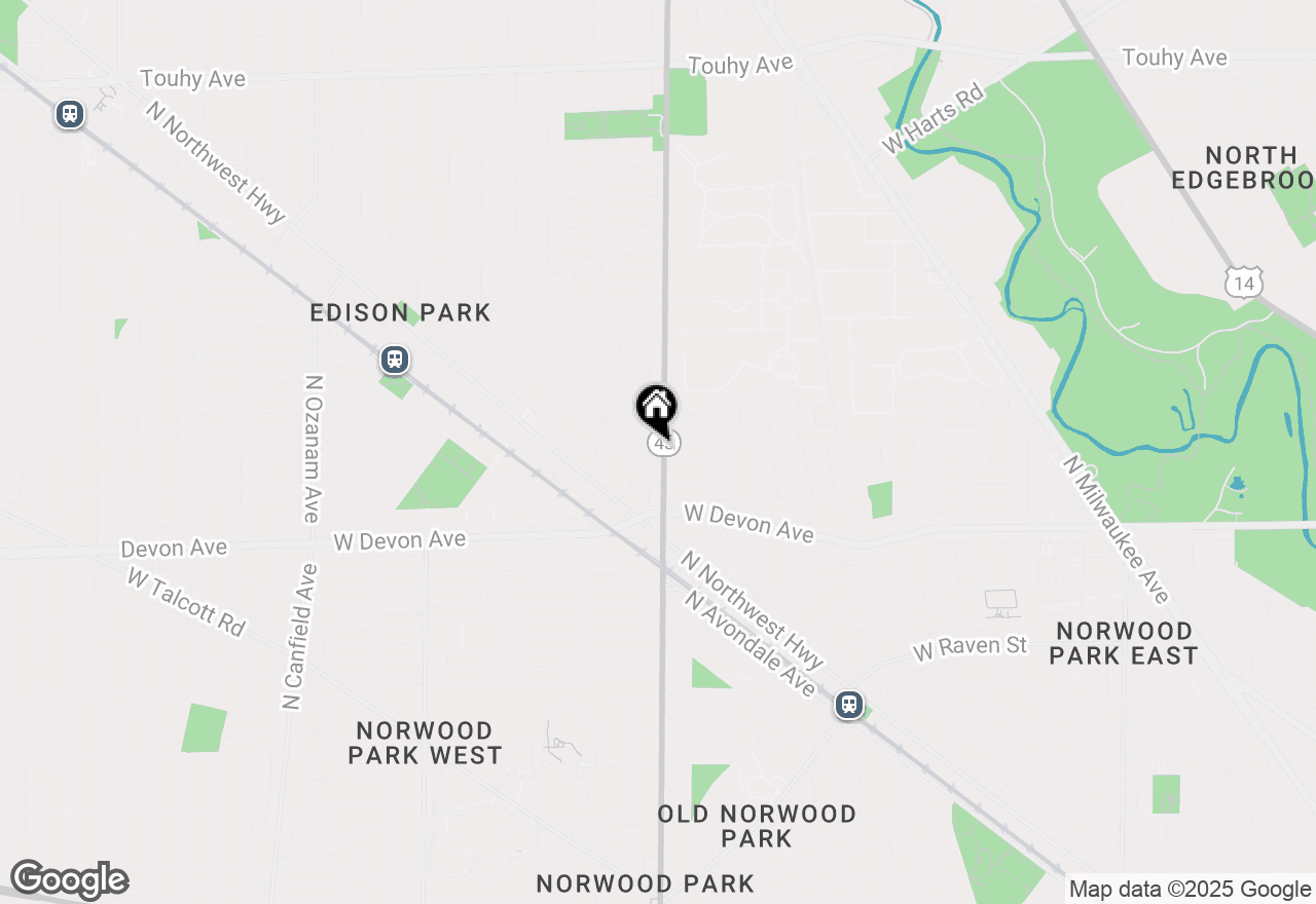 Map of 6534 N Harlem Avenue, Chicago, IL 60631