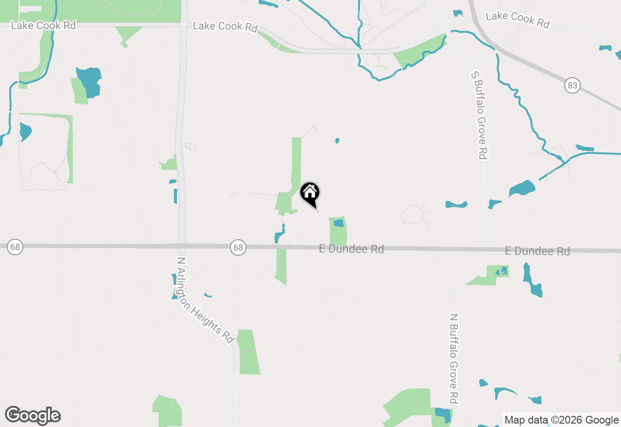 Map of 696 Hapsfield Lane #4A1, Buffalo Grove, IL 60089