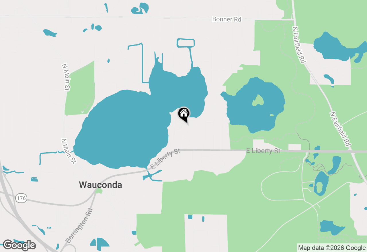Map of 428 Country Lane Court, Wauconda, IL 60084
