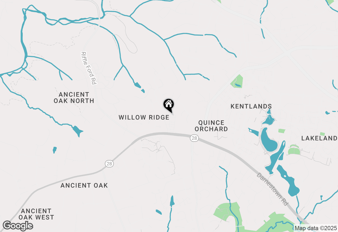 Map of 54 Garden Meadow Place, Gaithersburg, MD 20878