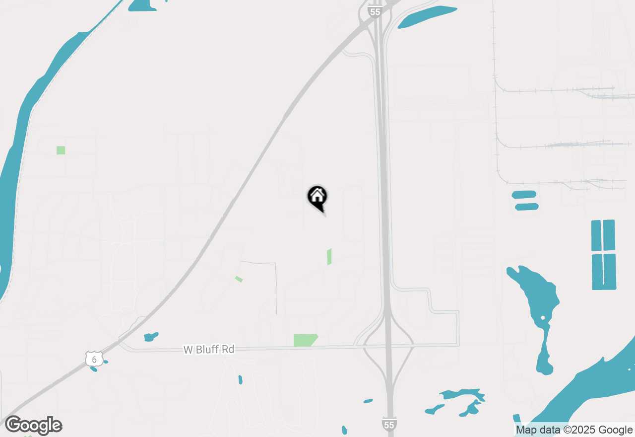 Map of 24219 S Northern Illinois Drive, Channahon, IL 60410
