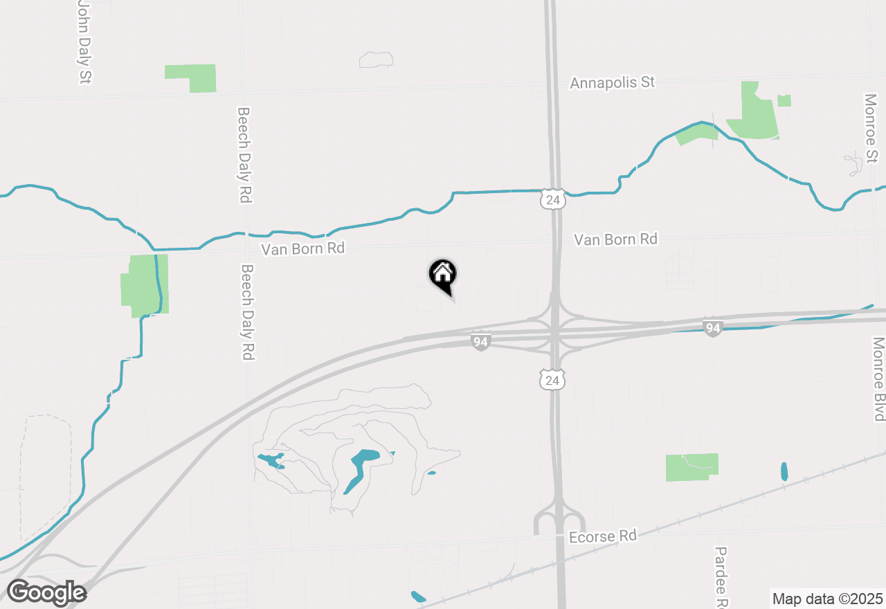 Map of 6073 Troy Street, Taylor, MI 48180