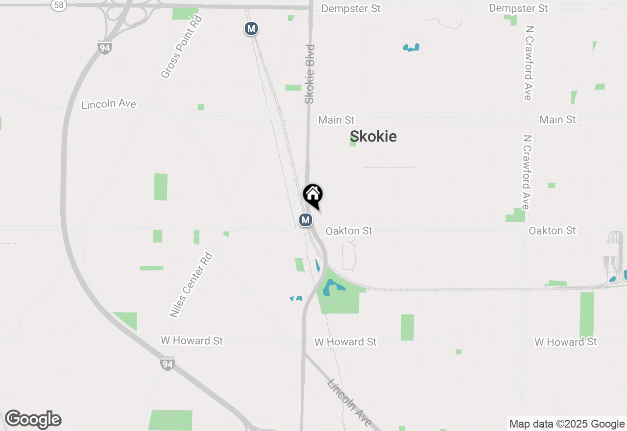 Map of 8025 Skokie Boulevard #204, Skokie, IL 60077