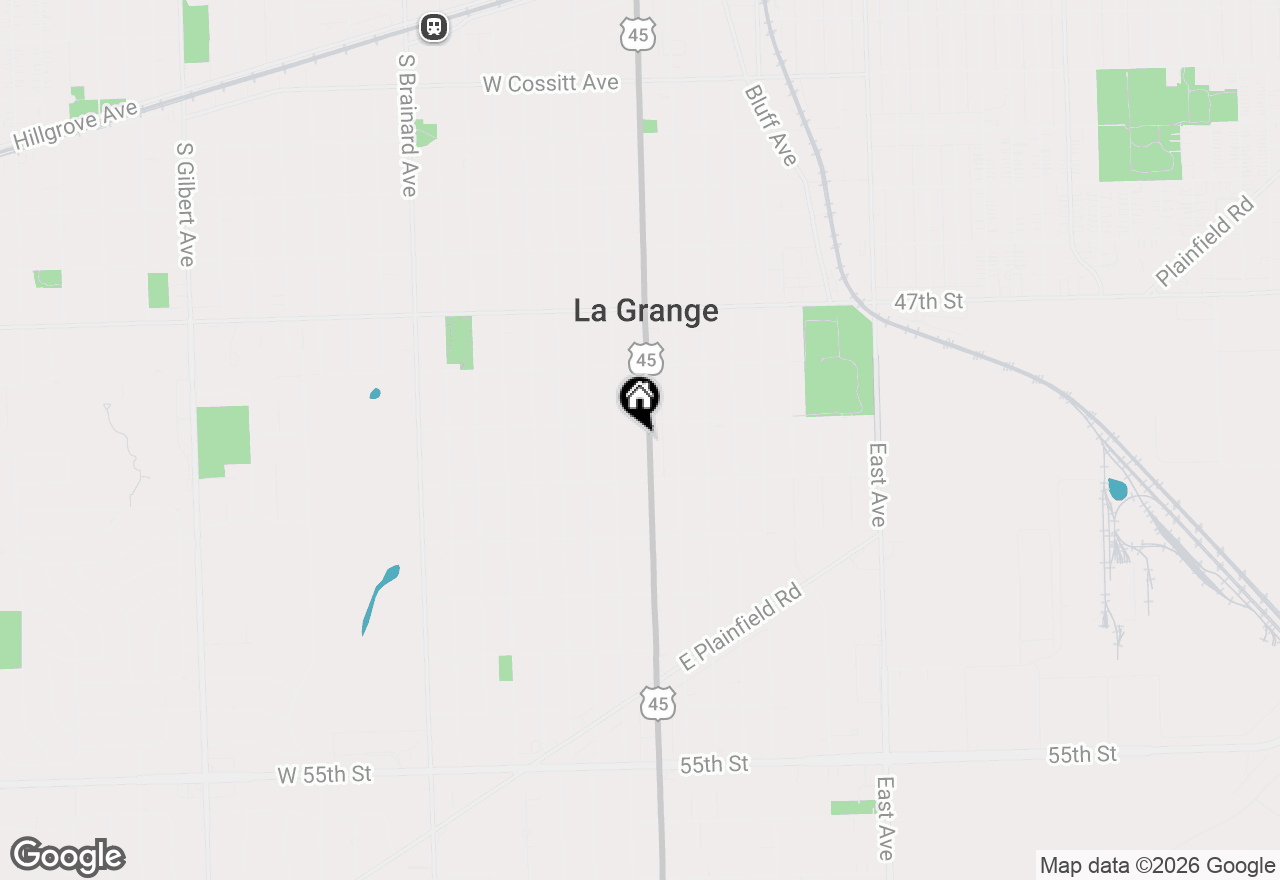 Map of 710 S La Grange Road, La Grange, IL 60525