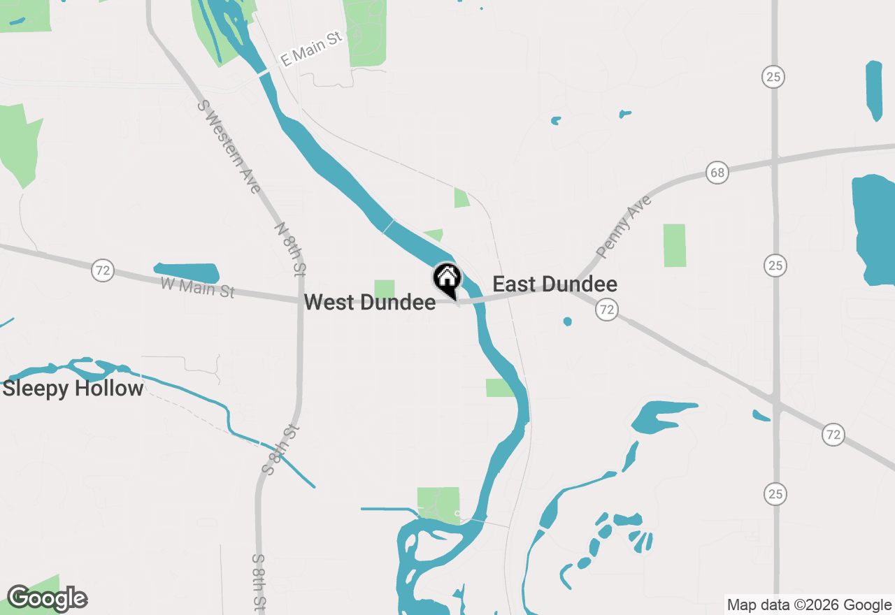 Map of 119 W Main Street #LL, West Dundee, IL 60118