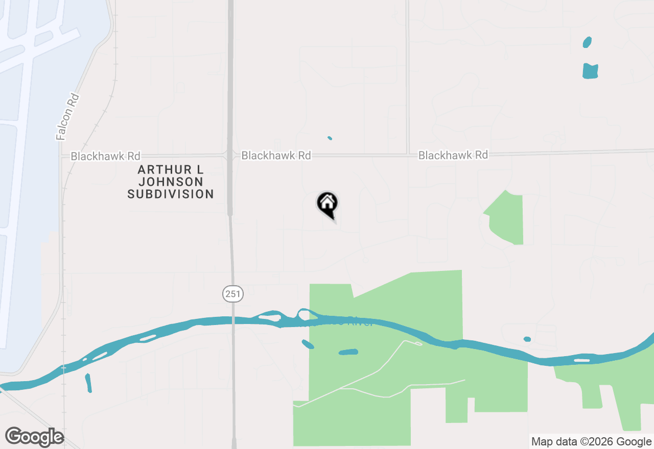Map of 6302 Winchester Drive, Rockford, IL 61109