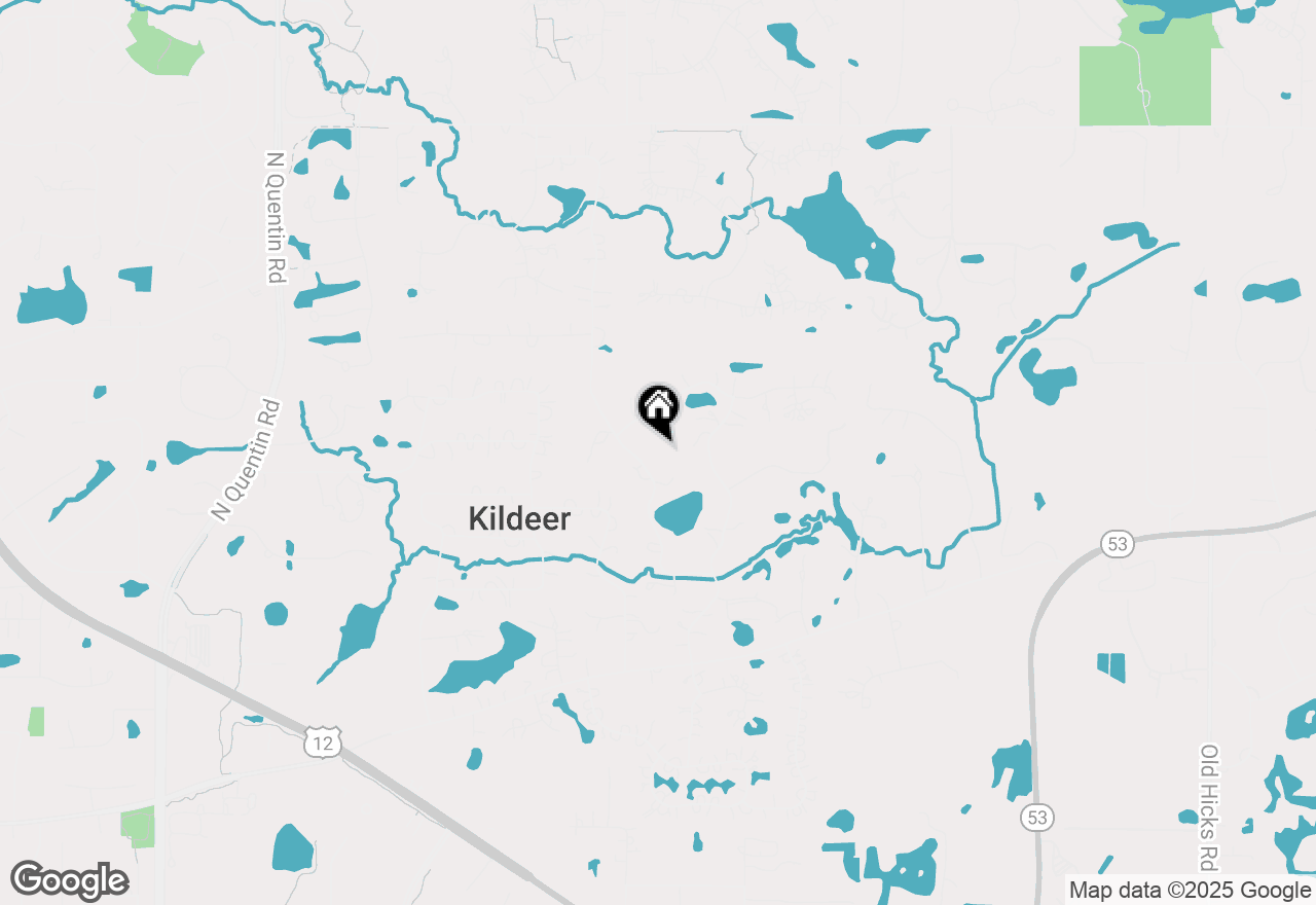 Map of 21293 N Andover Road, Kildeer, IL 60047