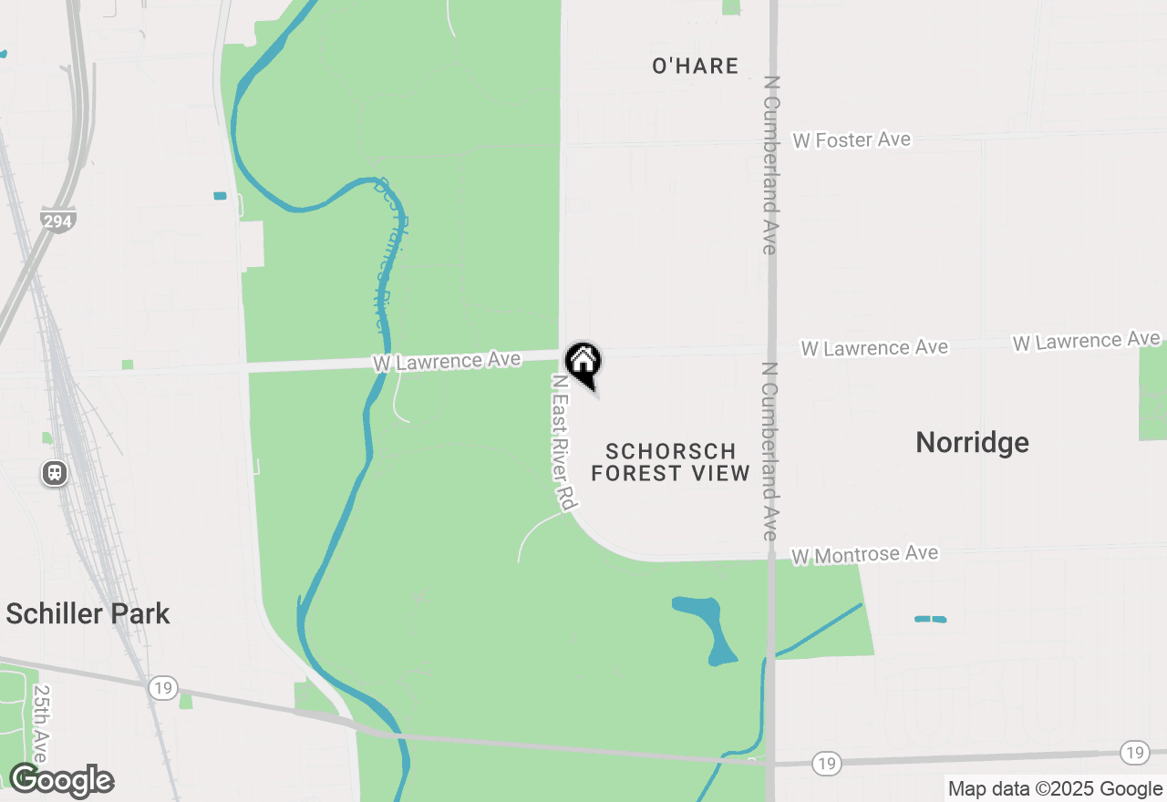 Map of 4665 N Forestview Avenue, Chicago, IL 60656