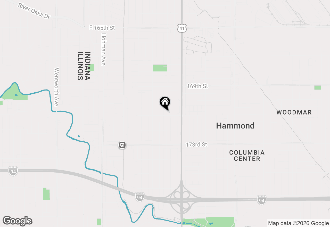 Map of 7046 Madison Avenue, Hammond, IN 46324