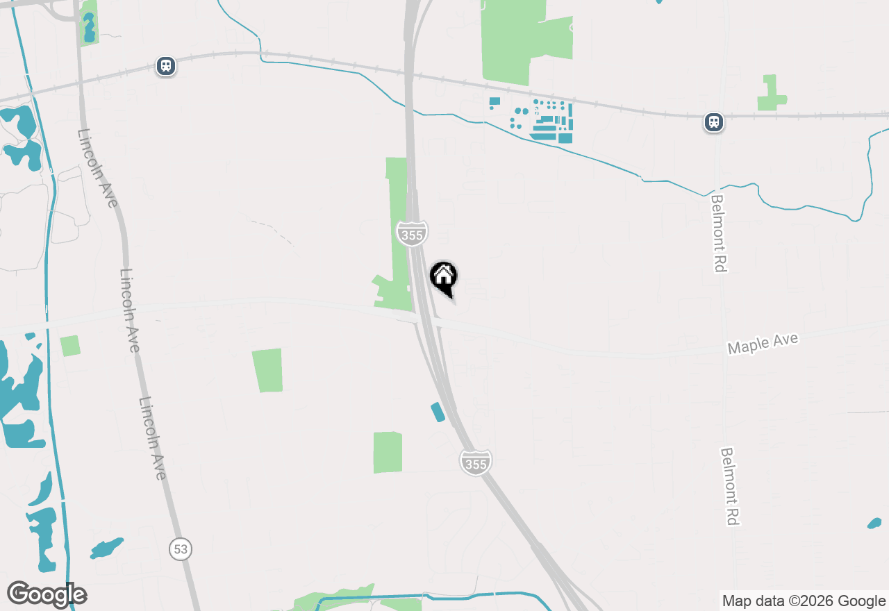 Map of 2900 Maple Avenue #4D, Downers Grove, IL 60515