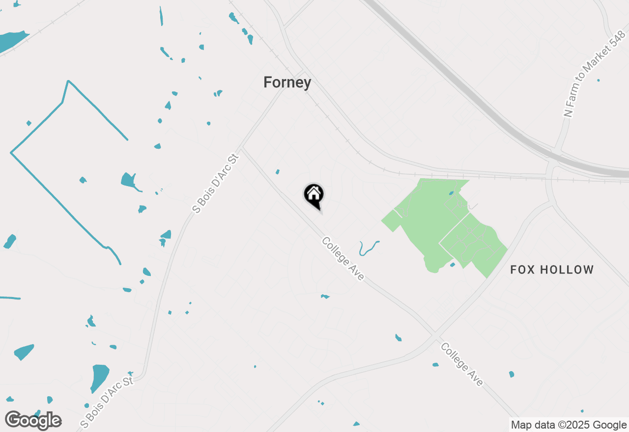 Map of 314 S Chestnut Street, Forney, TX 75126