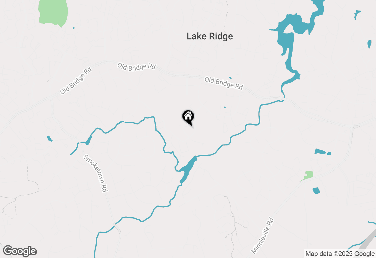 Map of 2993 Jamestown Court, Woodbridge, VA 22192