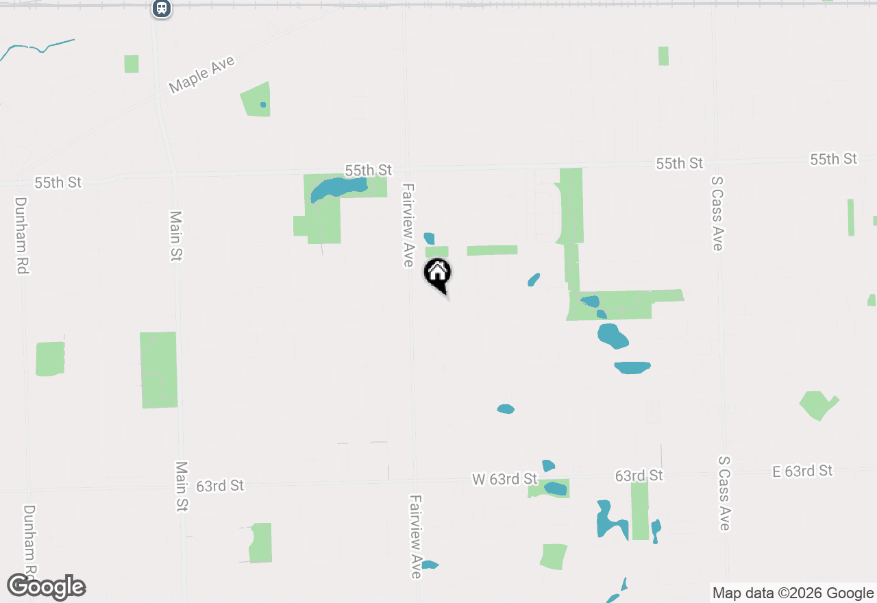 Map of 5851 Doe Circle #5851, Westmont, IL 60559