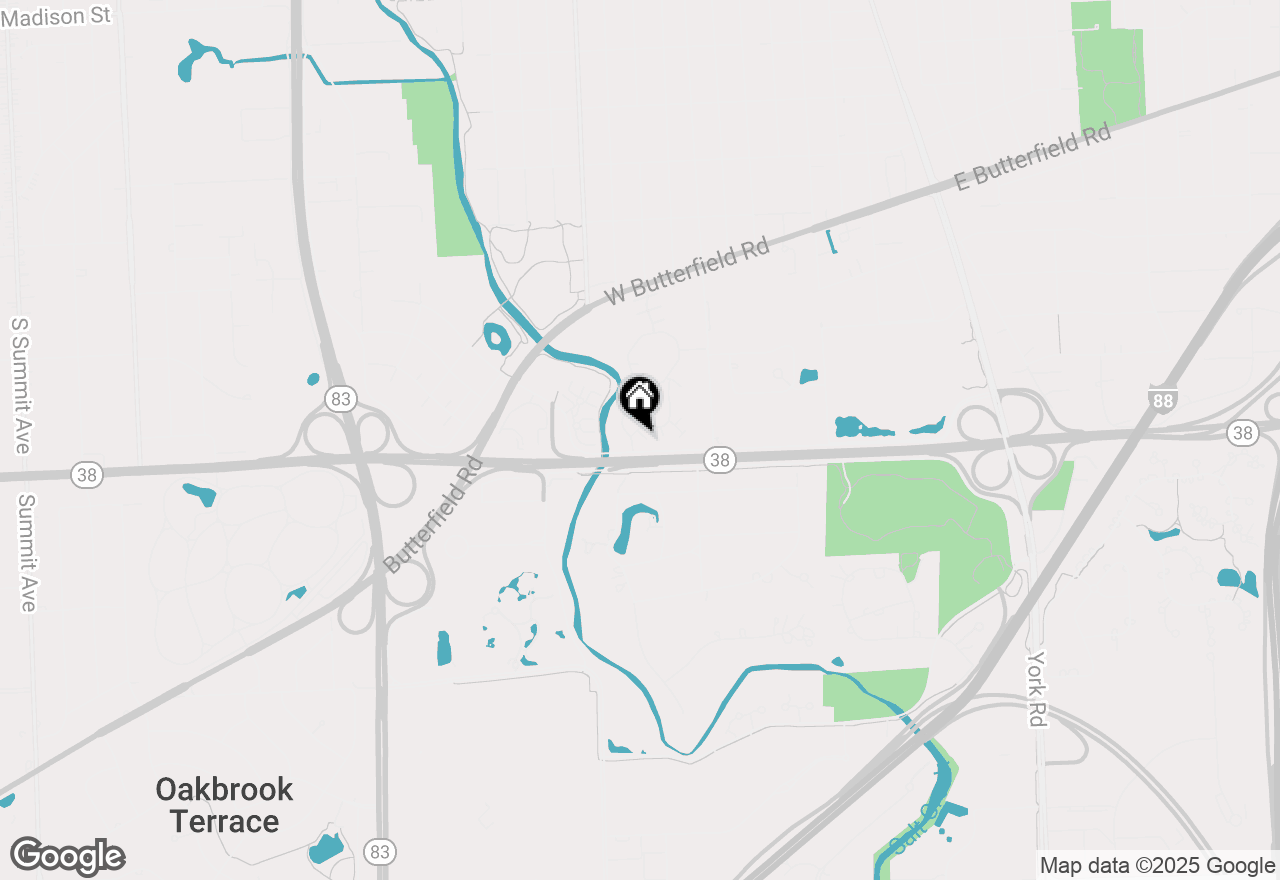 Map of (Address confidential), Elmhurst, Illinois 60126