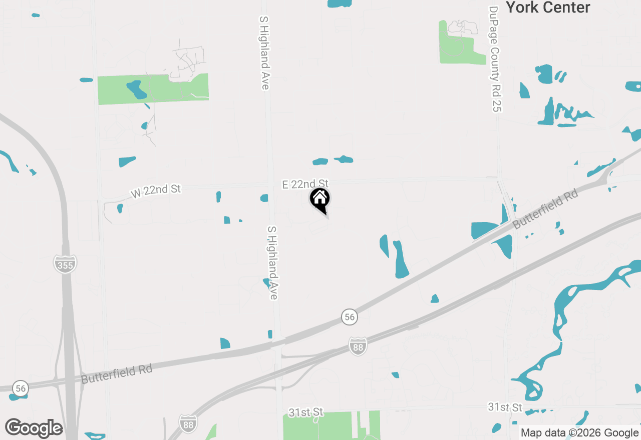 Map of 376 Summit Circle, Lombard, IL 60148