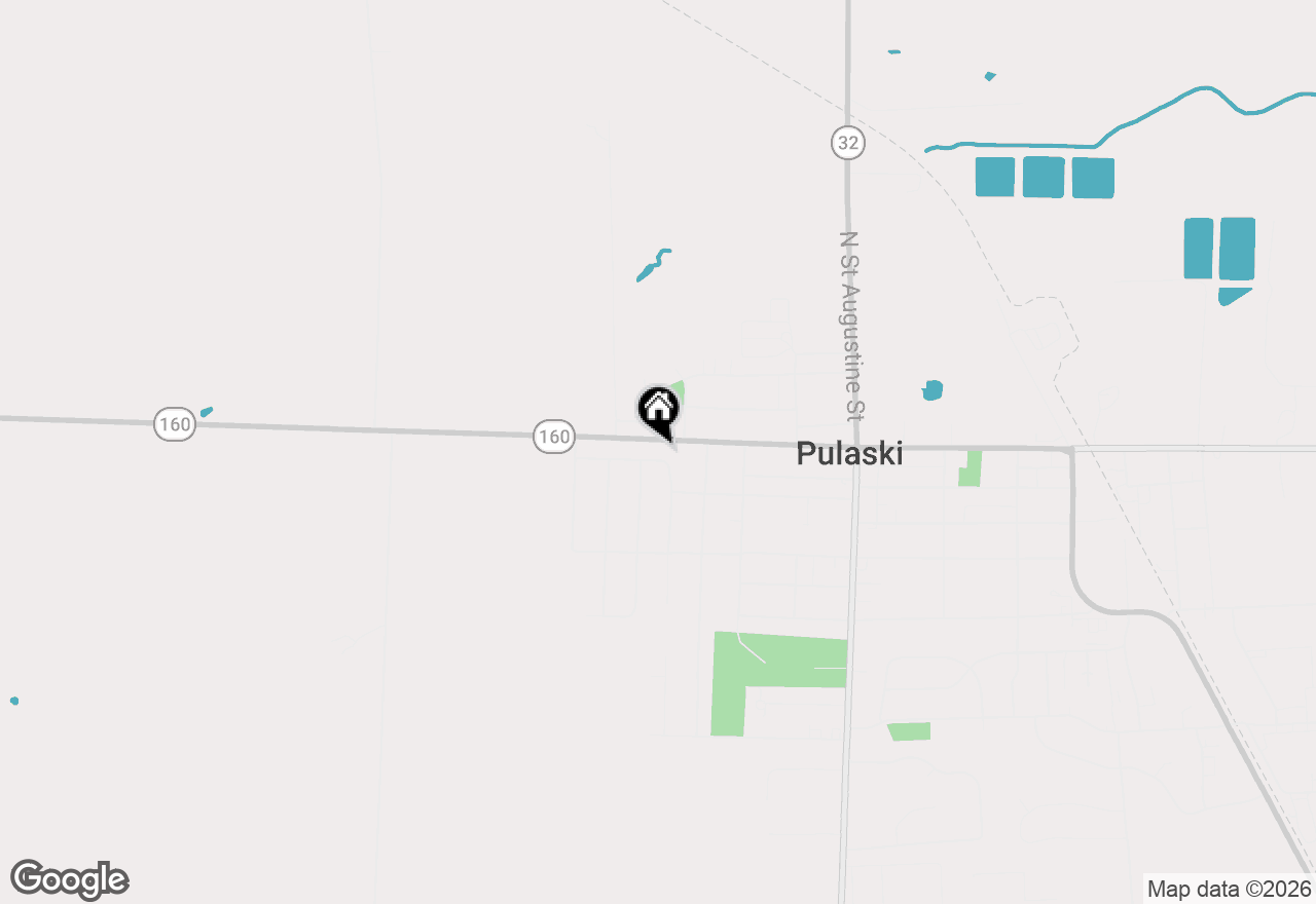 Map of 451 Rosemary Dr, Pulaski, WI 54162