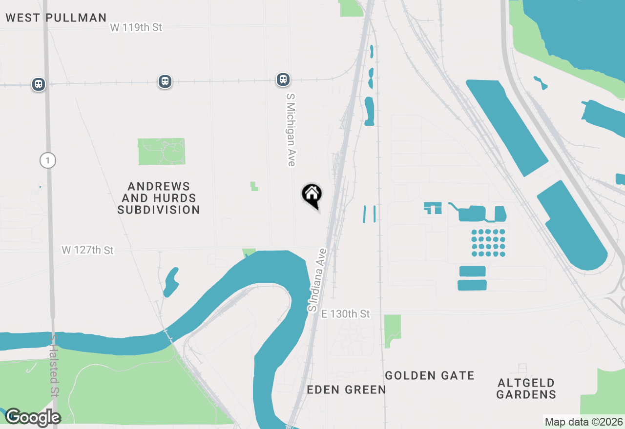 Map of 12529 S Edbrooke Avenue, Chicago, IL 60628