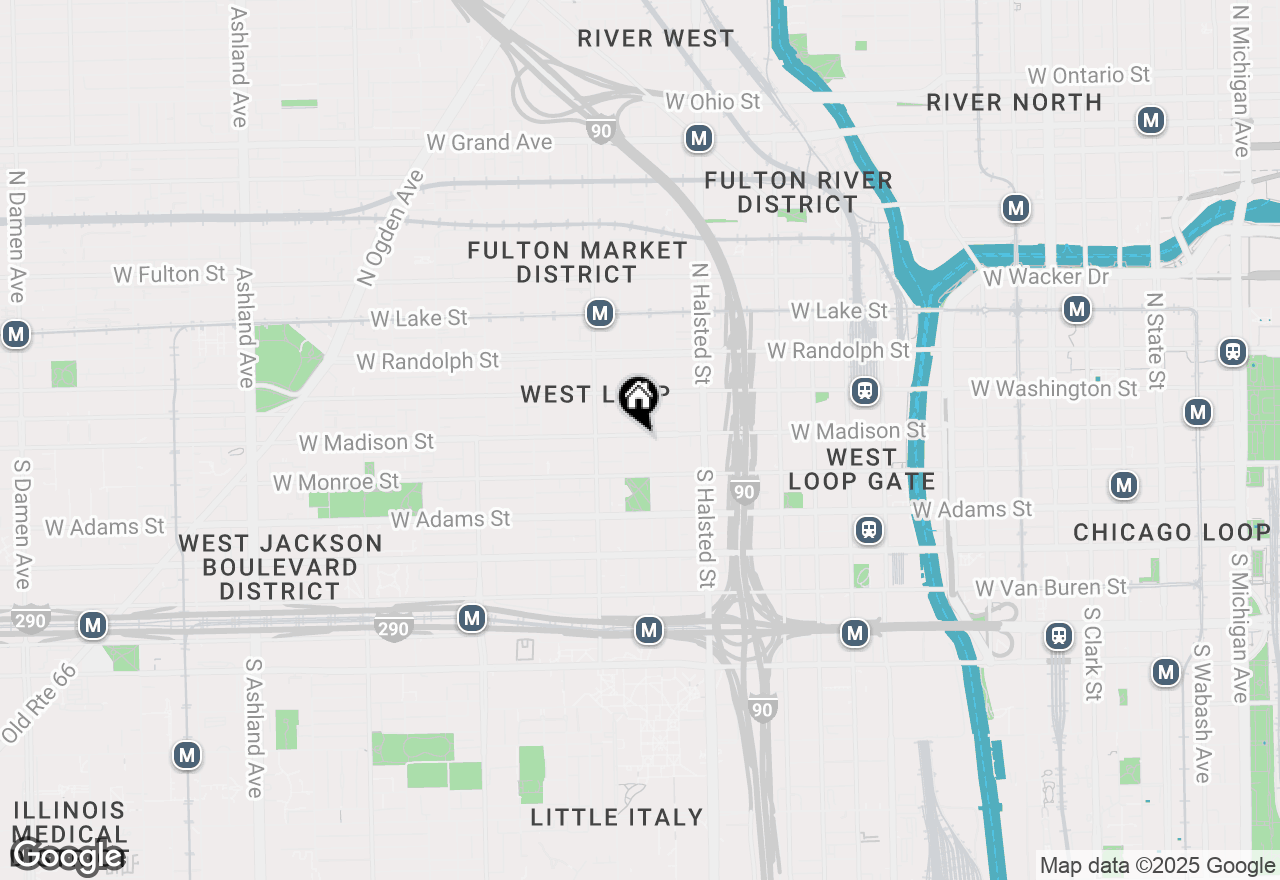 Map of 901 W Madison Street #508, Chicago, IL 60607