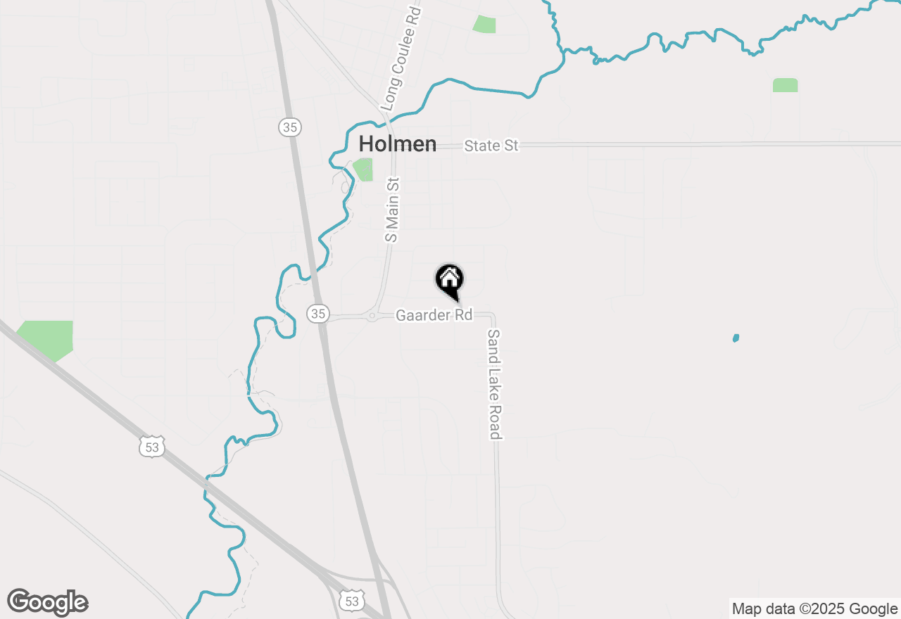 Map of 237 Gaarder Rd E, Holmen, WI 54636