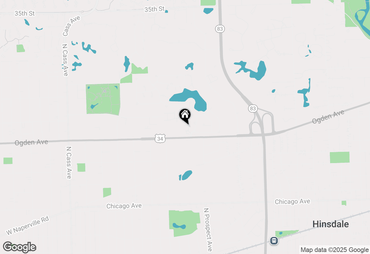 Map of 636 Citadel Drive, Westmont, IL 60559