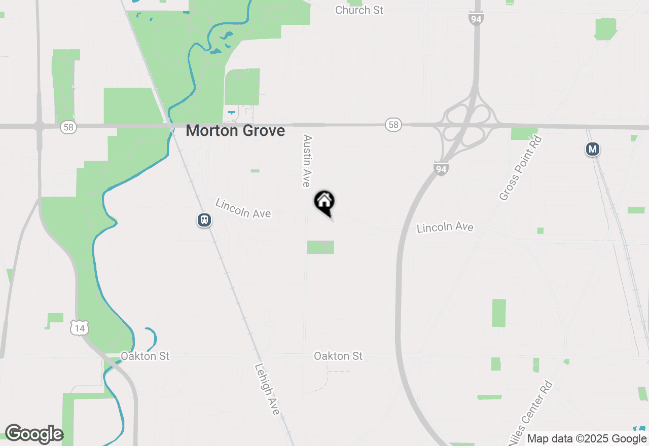 Map of 8429 Mason Avenue, Morton Grove, IL 60053