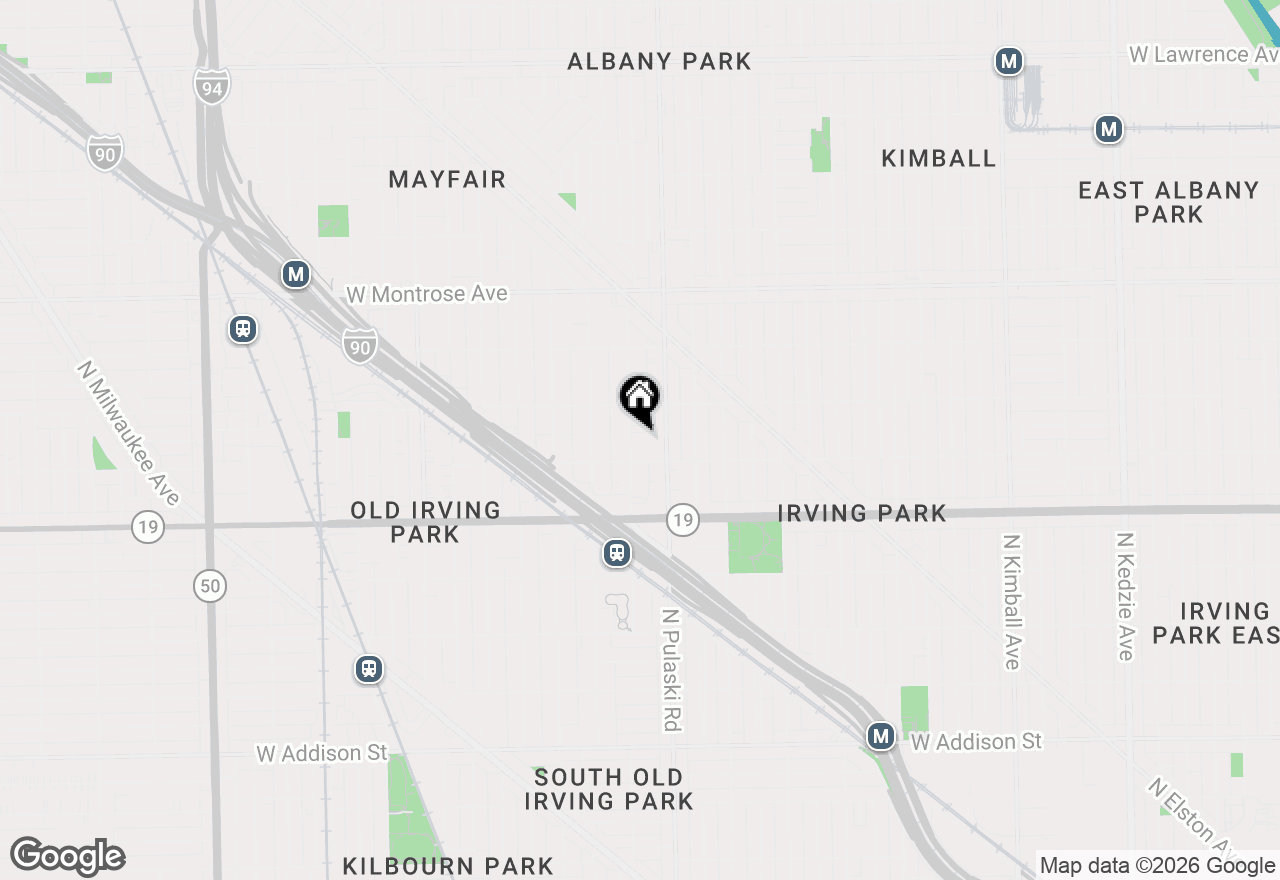 Map of 4125 N Keystone Avenue #601, Chicago, IL 60641