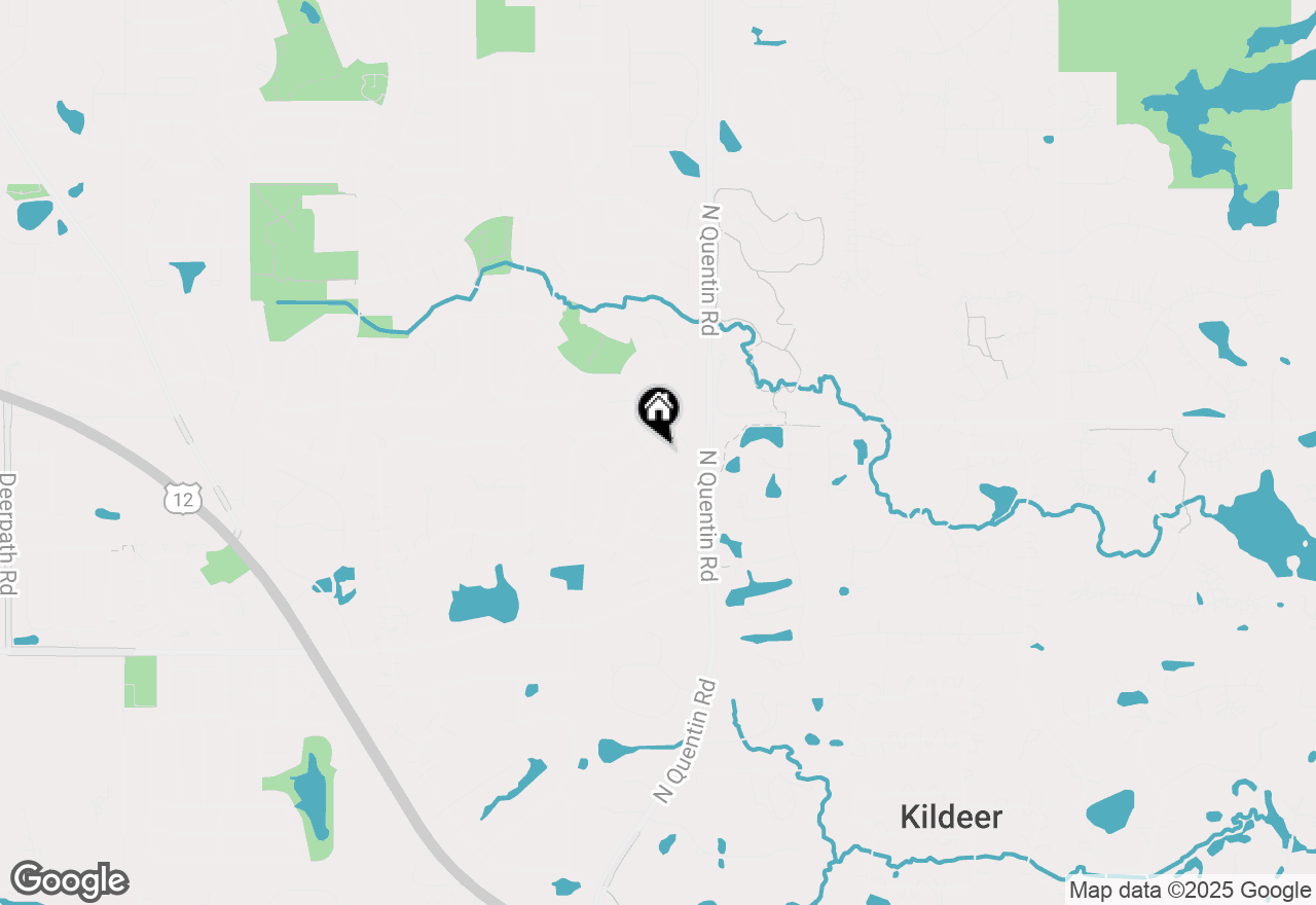 Map of 1266 Thorndale Lane, Lake Zurich, IL 60047
