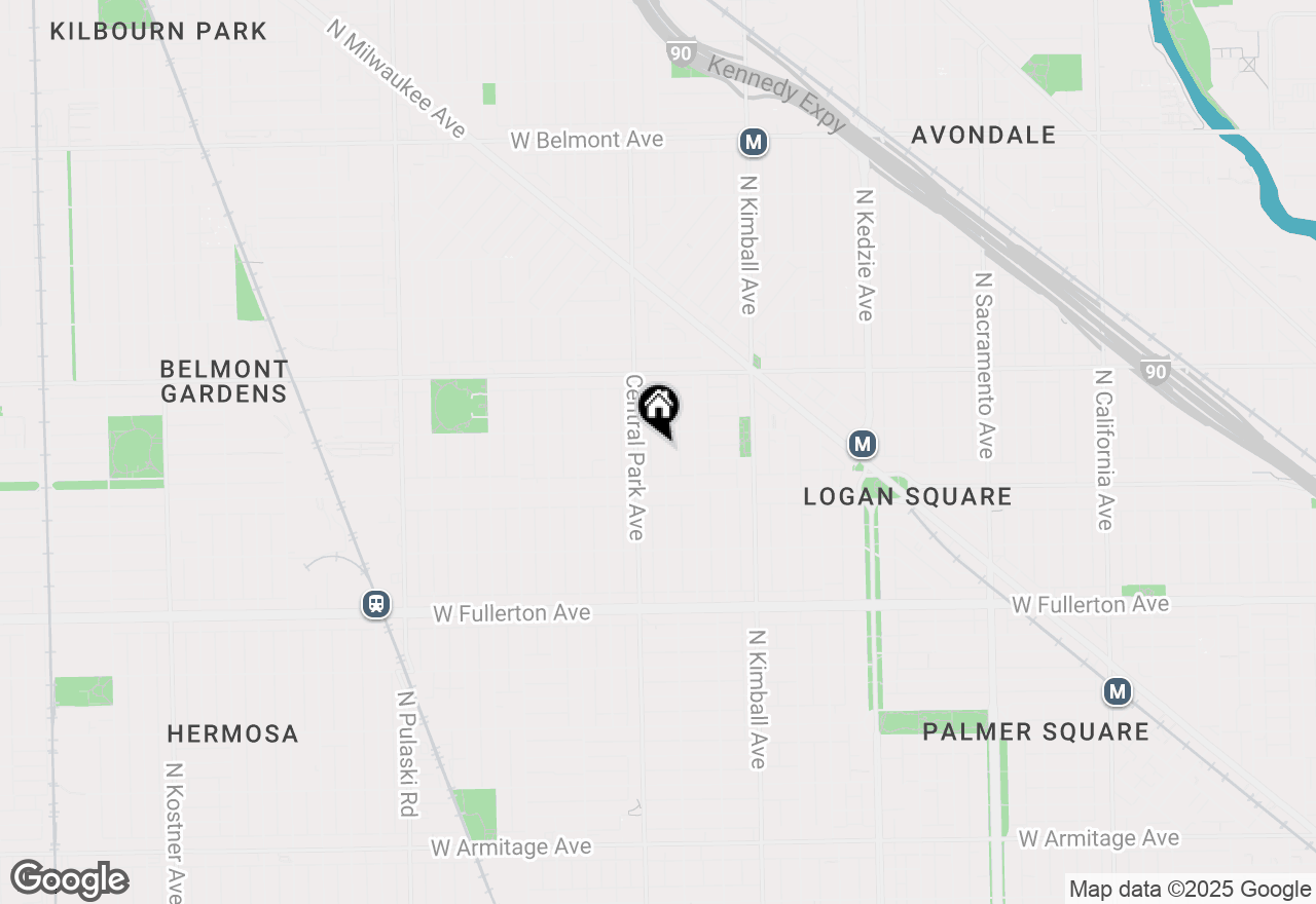 Map of 2642 N Drake Avenue, Chicago, IL 60647